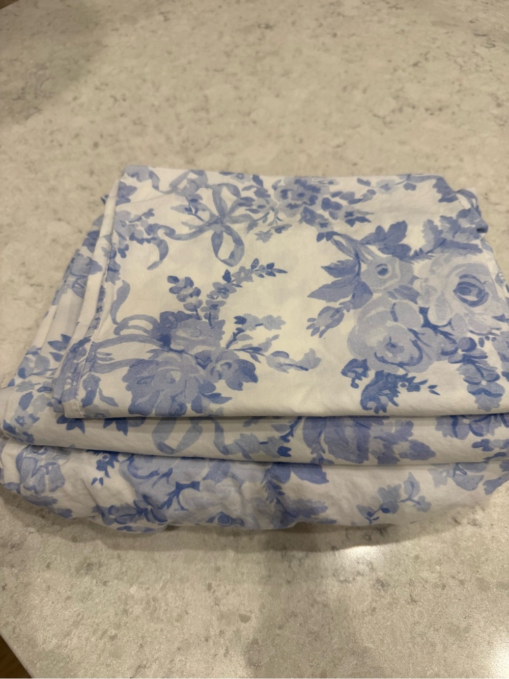 PotteryBarn Teen LoveShackFancy LoveShackFancy Garden Damask Organic Sheet Set - Picture 3 of 6